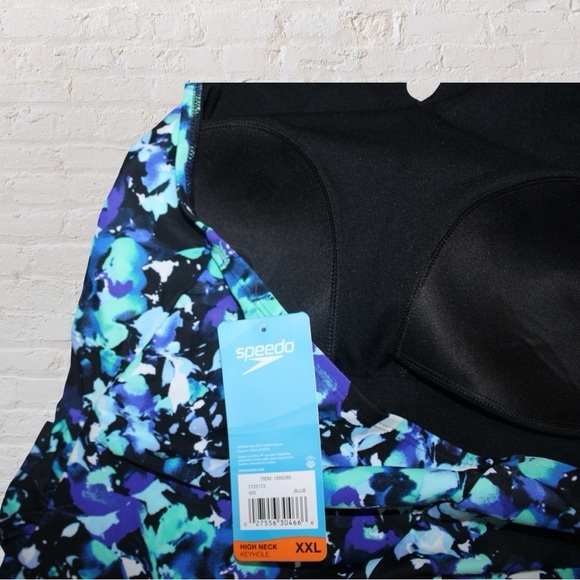 Speedo High Neck Keyhole Halter - Picture 3 of 3